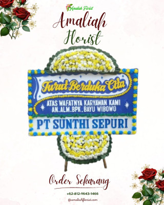 Papan Bunga Duka di Pasirlimus